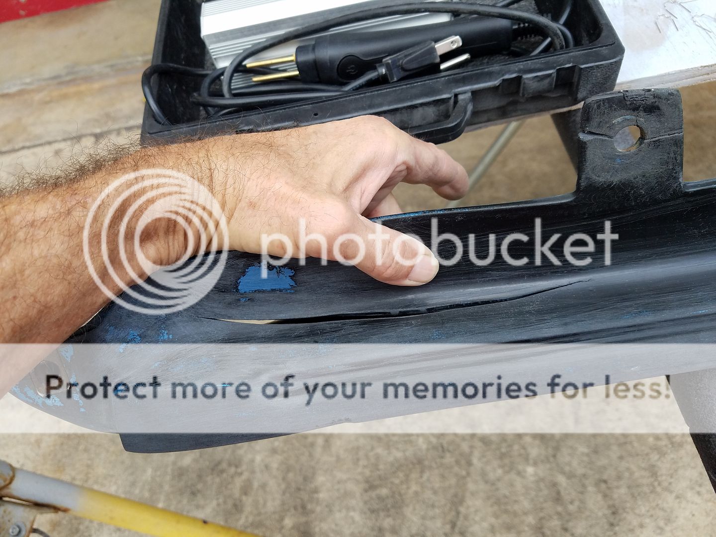 Can the nose, back bumper, fenders be repaired since they arent metal? Firebird Nation